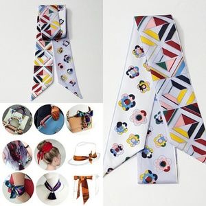 ⤵⤵2pcs Flowers Aztec Design Cotton Scarves